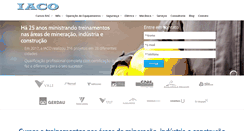 Desktop Screenshot of iaco.com.br